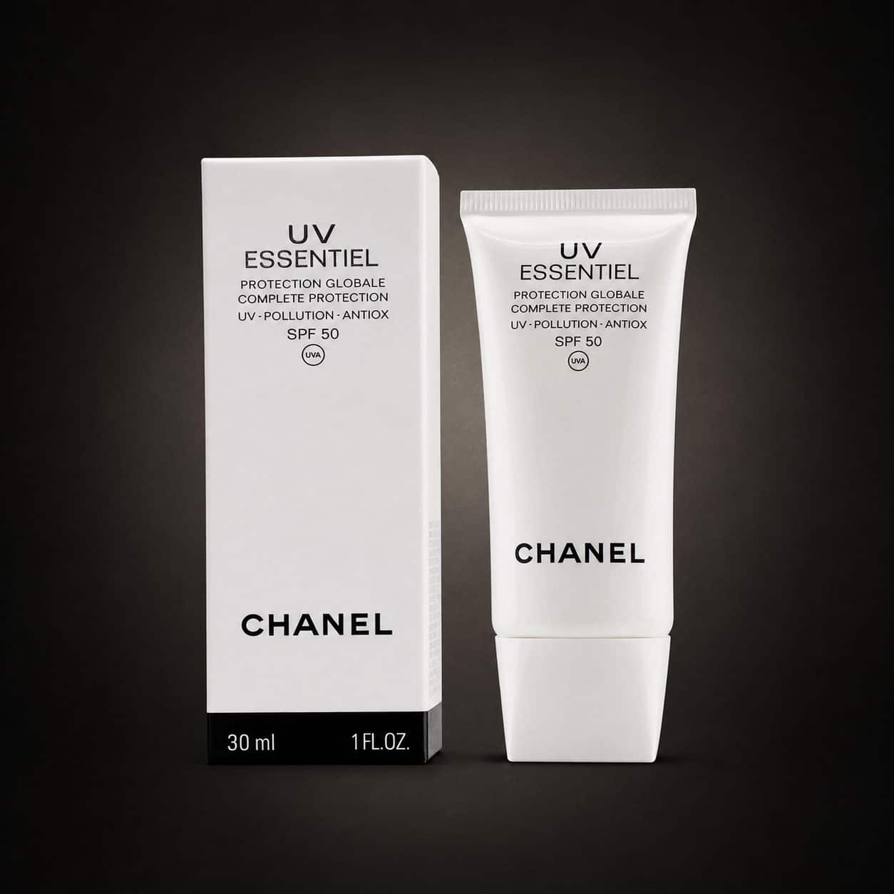 ضد آفتاب محافظت کامل UV اسنسیل شنل SPF 50