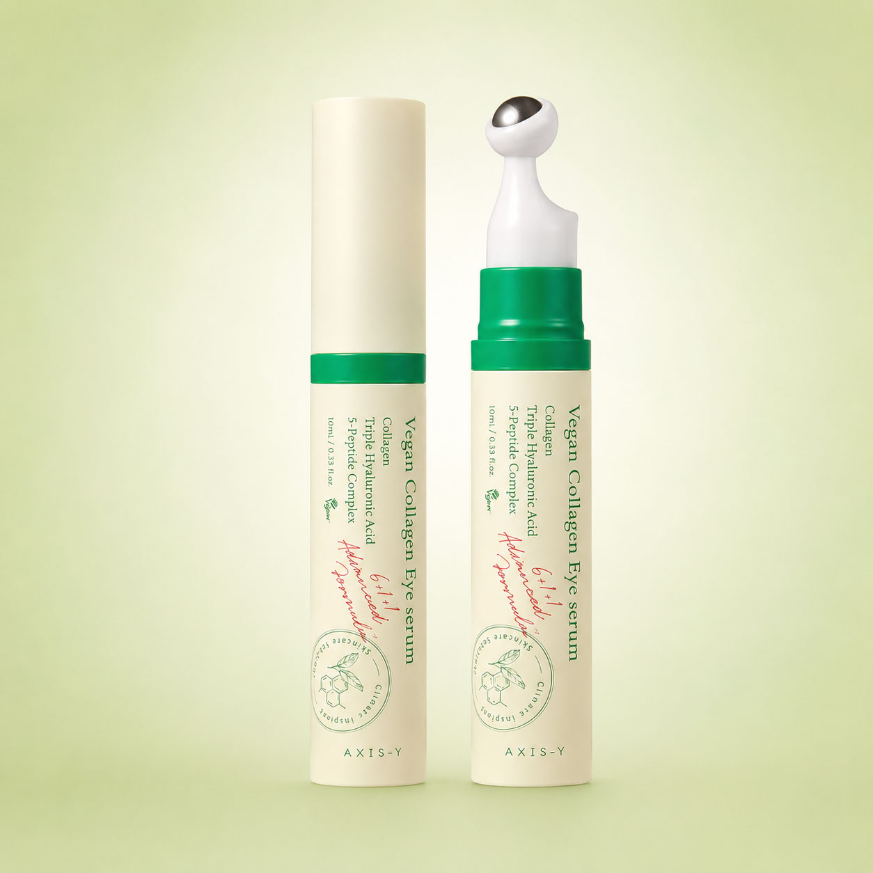 سرم دور چشم کلاژن وگان اکسیس وای مدل Vegan Collagen Eye Serum حجم 10 میلیلیتر